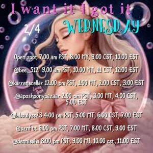 𝑰 𝑾𝑨𝑵𝑻 𝑰𝑻 𝑾𝑬𝑫𝑵𝑬𝑺𝑫𝑨𝒀 𝟓𝒑𝒎 𝒆𝒔𝒕.